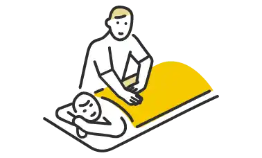 24ジムなのにボディケア施術室完備！